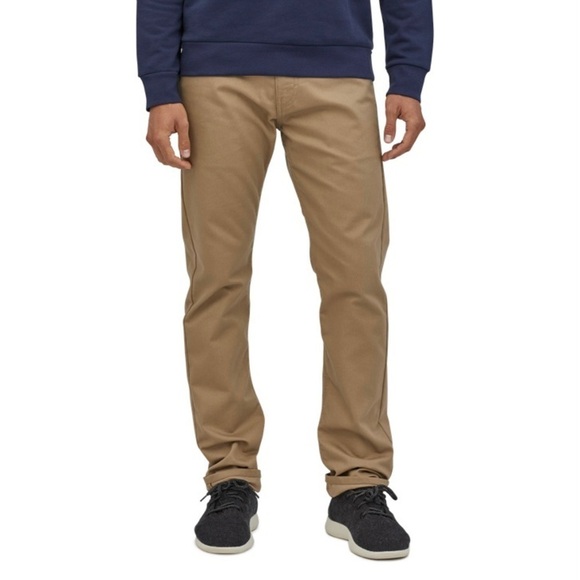 Patagonia Men's Performance Twill Jeans, Mojave Khaki - Picture 1 of 6